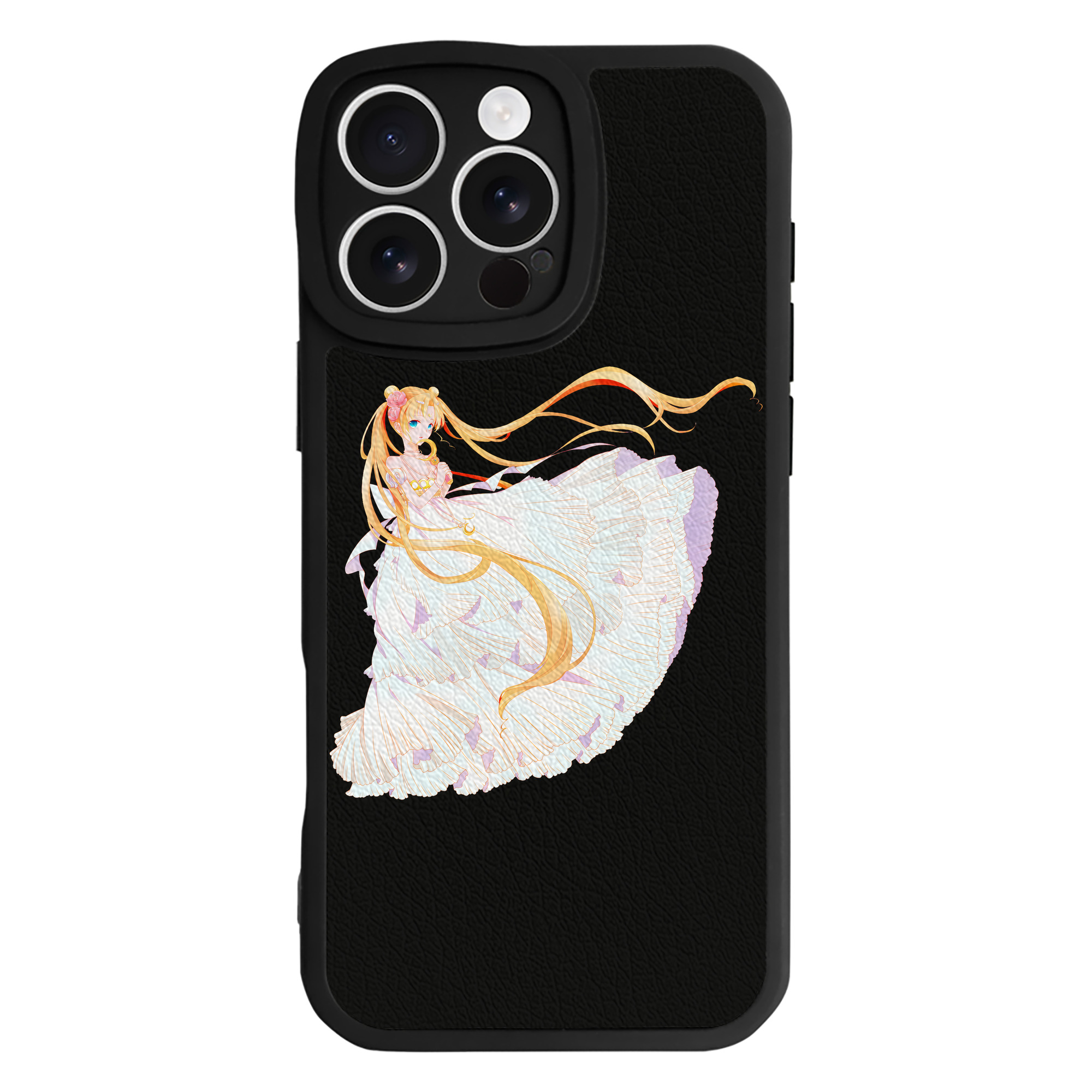 （画像用） 美少女戦士セーラームーン 愛野 美奈子 あいの みなこ Sailor Moon Aino Minako 【iPhone 16シリーズ対応】シリコンスマホケース（レザー調） 材質：シリコン